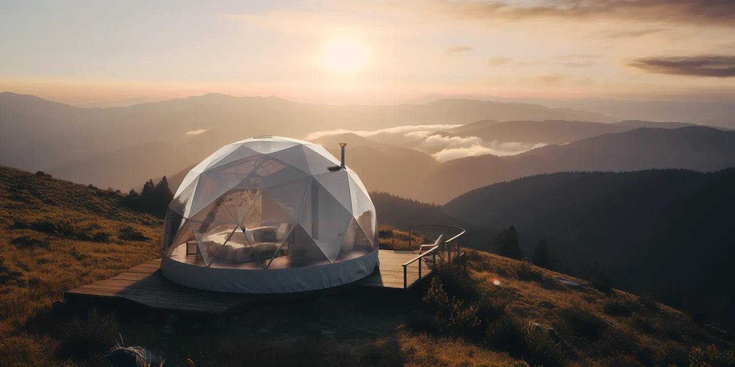 Co znaczy glamping?